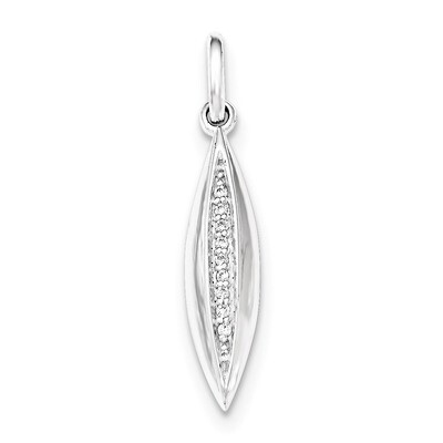 CZ Pendant Sterling Silver QP4466