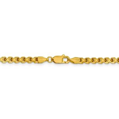 26 Inch 3.6mm Hollow Round Box Chain 14k Yellow Gold BC163-26, MPN: BC163-26, 883957149950