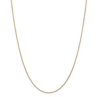 .95mm Diamond-Cut Cable Chain Anklet 9 Inch 14k Gold PEN17-9, MPN: PEN17-9, 883957168203