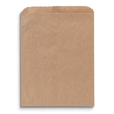 Brown Kraft Pack of 125 Paper 8.5x11 Flat Merchandise Bags JT5108-BR, MPN: JT5108-BR,
