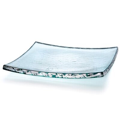 Annieglass Slab Platinum Square 10 x 10 Inch, MPN: HA203P, UPC: