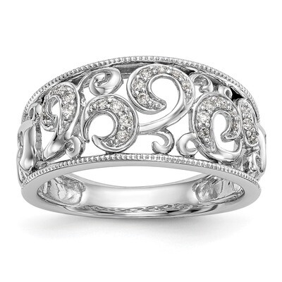 Diamond Band 14k White Gold RM3425B-015-WAA, MPN: RM3425B-015-WAA, RM3425B-015-WAA_HOM