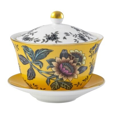 Wedgwood Wonderlust Lidded Bowl Yellow Tonquin 1058085, MPN: 1058085, 701587446440