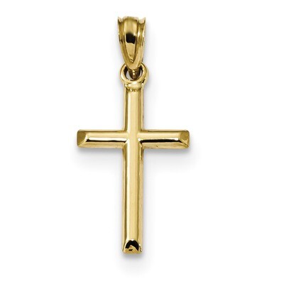 Polished Hollow Cross Pendant 10k Gold 10C1344, MPN: 10C1344, 886774126920