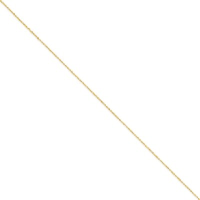 1.1mm Ropa Chain 14 Inch 14k Gold RPA020-14, MPN: RPA020-14, 886774993751