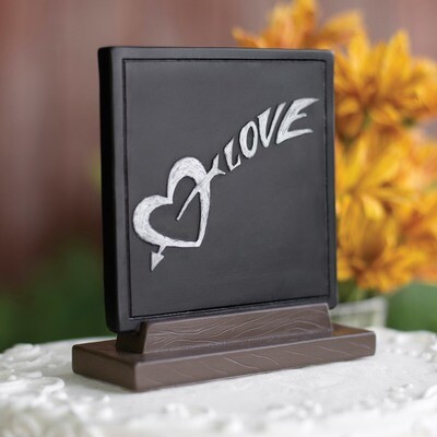 Love Chalk Cake Topper GM17036