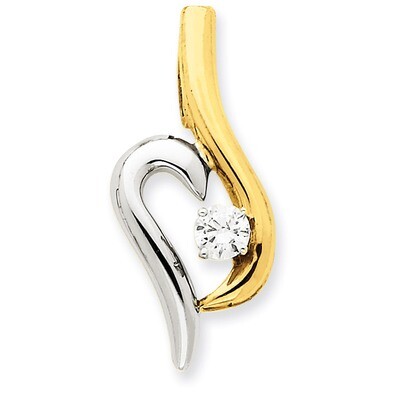 Diamond Slide Mounting 14k Two-Tone Gold XS1252, MPN: XS1252, 191101544903