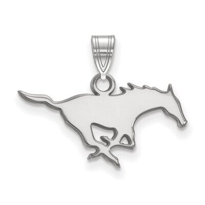 Southern Methodist University Small Pendant 14k White Gold 4W002SMU, MPN: 4W002SMU, 886774827353