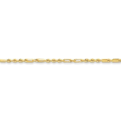 2.5mm Milano Rope Chain 18 Inch 14k Gold MIL045-18, MPN: MIL045-18, 886774399324