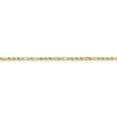 2.25mm Milano Rope Chain 20 Inch 14k Gold MIL035-20, MPN: MIL035-20, 886774399294