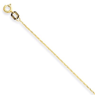 Cable Rope Chain (CARDED) 20 Inch 14k Gold 5RY-20, MPN: 5RY-20, 886774406534