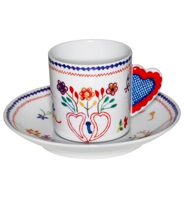 Vista Alegre Vila Verde Coffee Cup and Saucer 21096455, MPN: 21096455, 5601266840444