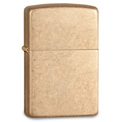 Zippo Armor Tumbled Brass Lighter GM17840, MPN: GM17840, 41689284961