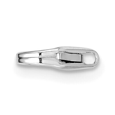 Tear Drop Lobster Clasp 14k White Gold WG1640, MPN: WG1640,