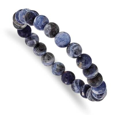 Sodalite Agate Beaded Stretch Bracelet SRB2858, MPN: SRB2858, 191101859212