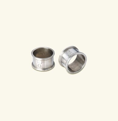 Match Pewter Round Napkin Ring Pair a551.0, MPN: a551.0,