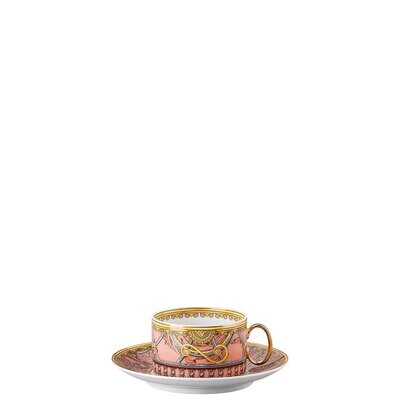 Versace La Scala del Palazzo Rosa Tea Cup &amp; Saucer 6 1/4 Inch, MPN: 19335-403665-14640, 790955080966