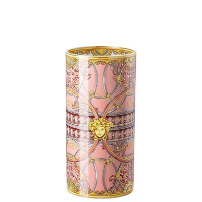 Versace La Scala del Palazzo Rosa Vase 9 1/2 Inch, MPN: 12767-403665-26024, 790955080980