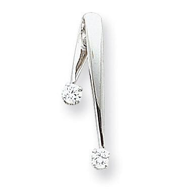 Diamond chain slide 14k white Gold XP34WAAA, MPN: XP34WAAA, 883957206790