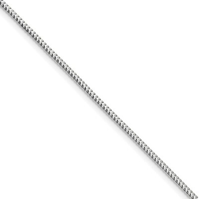 8 Inch 1.4mm Franco Chain 14k white Gold WFRA045-8, MPN: WFRA045-8, 886774599540