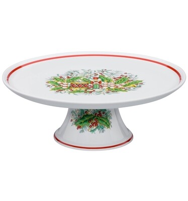 Vista Alegre Christmas Magic Footed Cake Plate, MPN: PF423858,