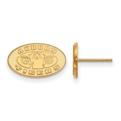 Auburn University x-Small Post Earring Gold-plated Silver GP049AU, MPN: GP049AU, 886774946726
