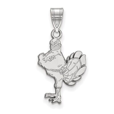Virginia Tech Large Pendant 10k White Gold 1W044VTE, MPN: 1W044VTE, 886774788494