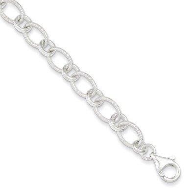 7.5 Inch Bracelet Sterling Silver QG2225-7.5, MPN: QG2225-7.5, 191101294693