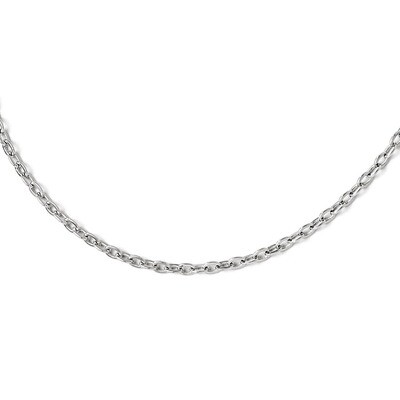 Leslie&#39;s Cable Chain with 2 Inch Extension 16 Inch - Sterling Silver HB-FC16, MPN: FC16, 8867745688…