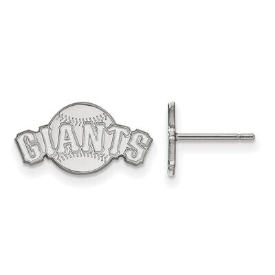 San Francisco Giants x-Small Post Earring 14k White Gold 4W051GIT, MPN: 4W051GIT, 886774850726