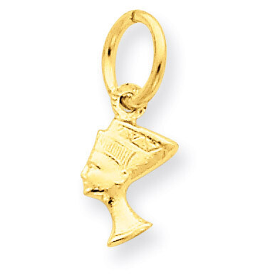 Nefertiti Charm 14k Gold C443, MPN: C443, 883957860466