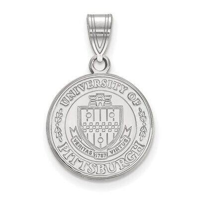 University of Pittsburgh Medium Crest Pendant Sterling Silver SS045UPI, MPN: SS045UPI, 886774715193
