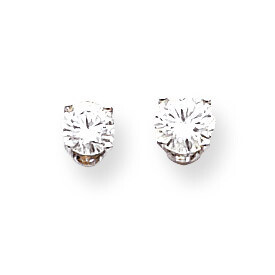 Complete Diamond Stud Earring 14k White Gold XW8AA-S, MPN: XW8AA-S, 883957227146