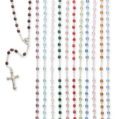Birthstone Rosary Assortment with Display of 12 GM23695, MPN: GM23695, 89945497908
