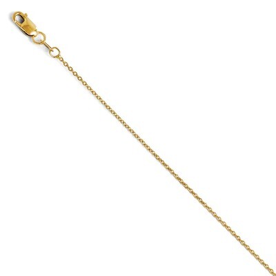 Leslie&#39;s Flat Cable Chain 18 Inch - 14k Gold HB-1501-18, MPN: 1501-18, 886774559148