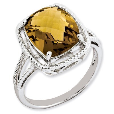 Whiskey Quartz Ring Sterling Silver QR2956WQ, MPN: QR2956WQ, 883957360669