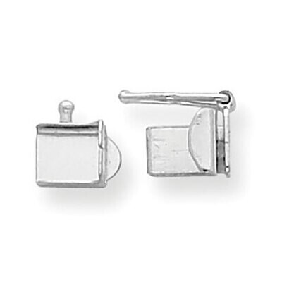 Replacement Tongue for Folded Box Clasp 14k White Gold WG1840X, MPN: WG1840X,
