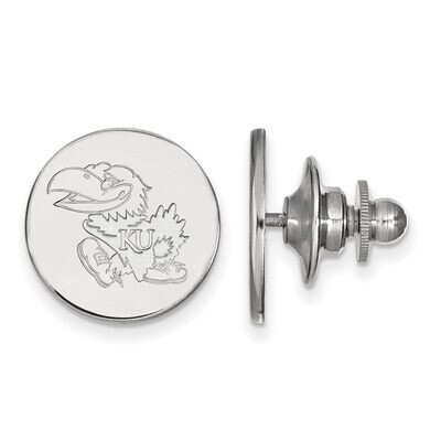 University of Kansas Lapel Pin 14k White Gold 4W062UKS, MPN: 4W062UKS, 886774852706