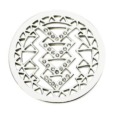 Nikki Lissoni Aztec Beauty Silver-Plated 33mm Coin C1612SM, MPN: C1612SM, 8719075301838