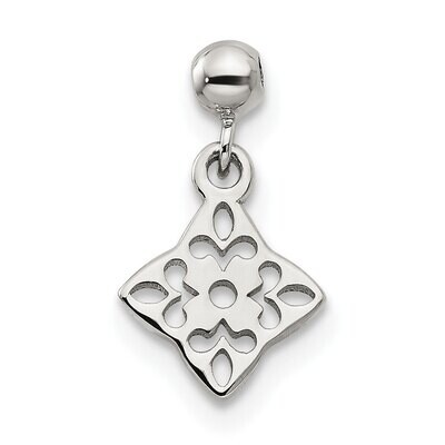 Charm Sterling Silver Dangle QMM122, MPN: QMM122,