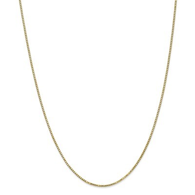 18 Inch 1.30mm Box Chain 10k Gold 10BX150-18, MPN: 10BX150-18, 191101440205