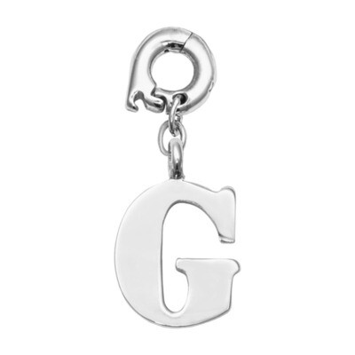 Nikki Lissoni G Charm Silver-Plated D1128SSG, MPN: D1128SSG, 8718819238706
