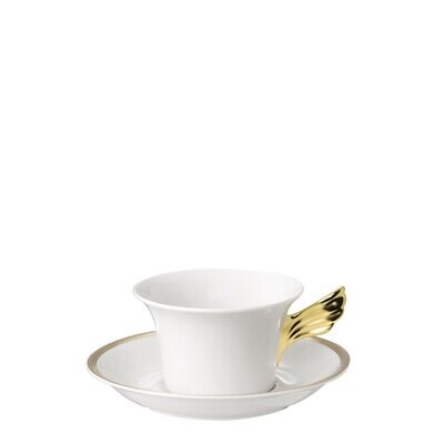 Versace Medusa D&#39;Or Tea Cup and Saucer 6 1/4 Inch 7 oz., MPN: 19300-409950-14640, 790955109032