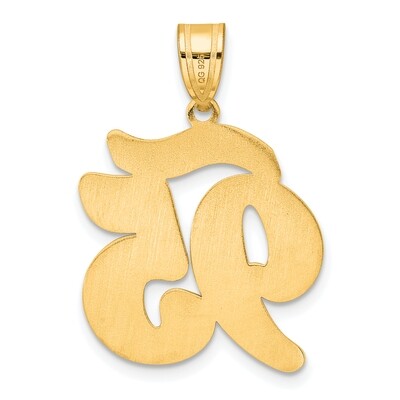 Script Number 95 Pendant 14k Gold Polished SCN95, MPN: SCN95, 196904077825