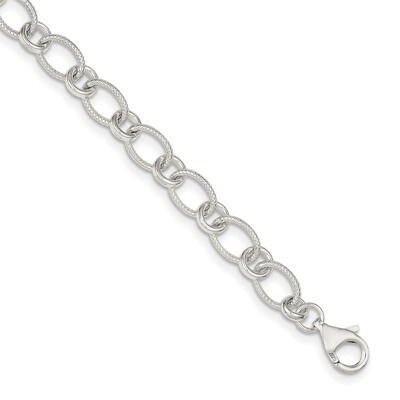 Bracelet 8.5 Inch Sterling Silver QG2225-8.5, MPN: QG2225-8.5, 886774105864