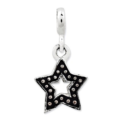 Star Enhancer Sterling Silver Enameled QN158, MPN: QN158, 883957575568