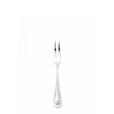 Versace Medusa Flatware Meat Fork 7 1/2 inch - Silver-Plated, MPN: 19300-120900-70031, 790955110953