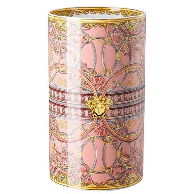 Versace La Scala del Palazzo Rosa Vase 11 3/4 Inch, MPN: 12767-403665-26030, 790955080973