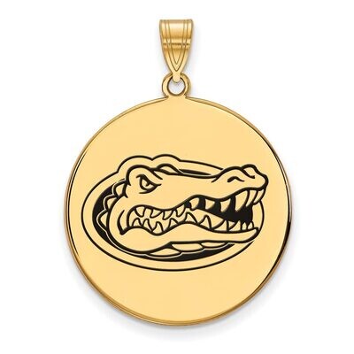 University of Florida x-Large Enamel Disc Pendant Gold-plated Silver GP078UFL, MPN: GP078UFL, 88677…