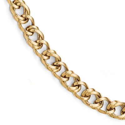 Leslie&#39;s Link Bracelet 7.5 Inch 14k Gold Polished HB-LF676-7.5, MPN: LF676-7.5, 191101548383